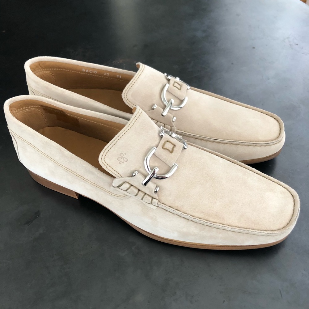Donald Pliner Suede Loafers
